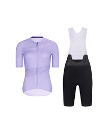 RIVANELLE maillot corto y pantalón corto - GLAMOR - negro/púrpura
